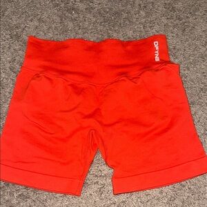 DYNE Women's Vibrant Red Bike Shorts